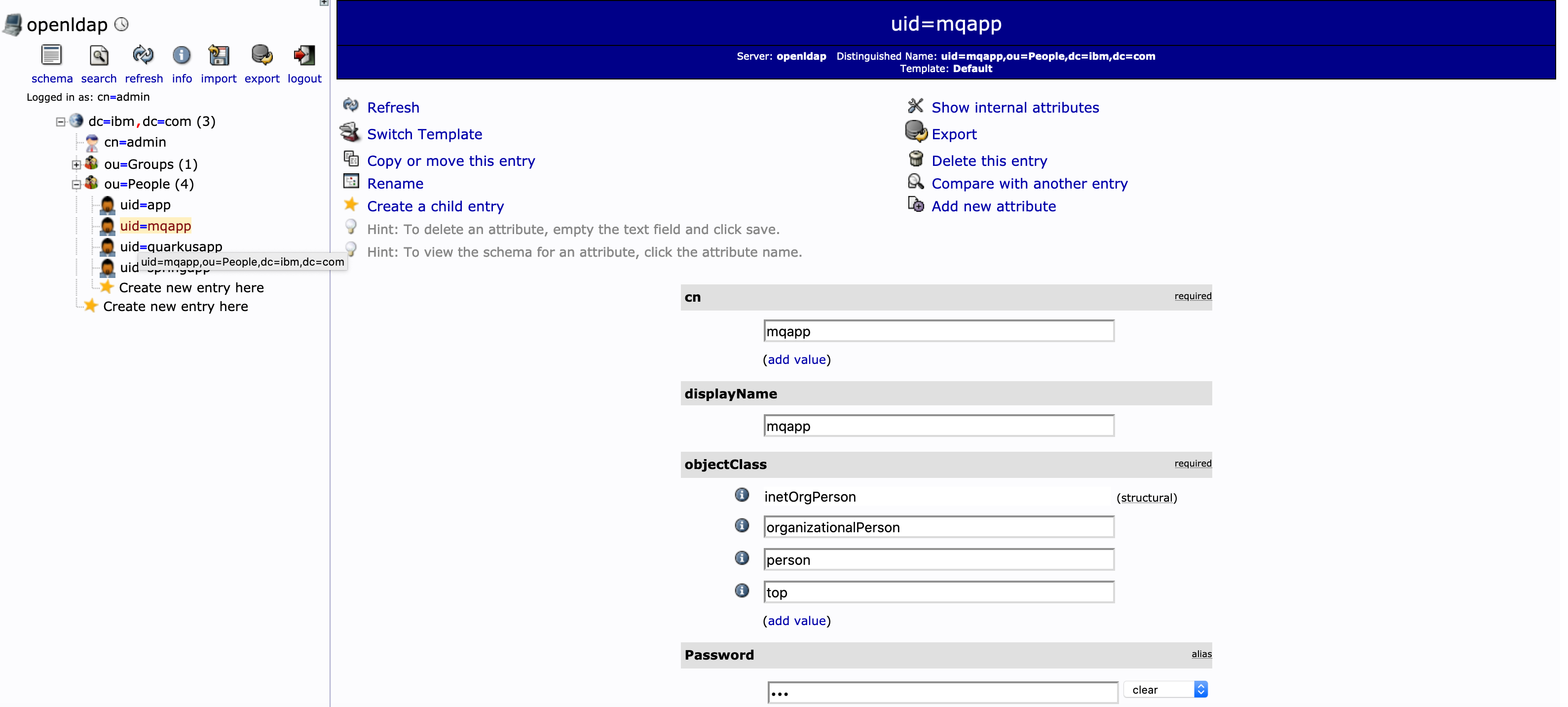 openldap admin ui