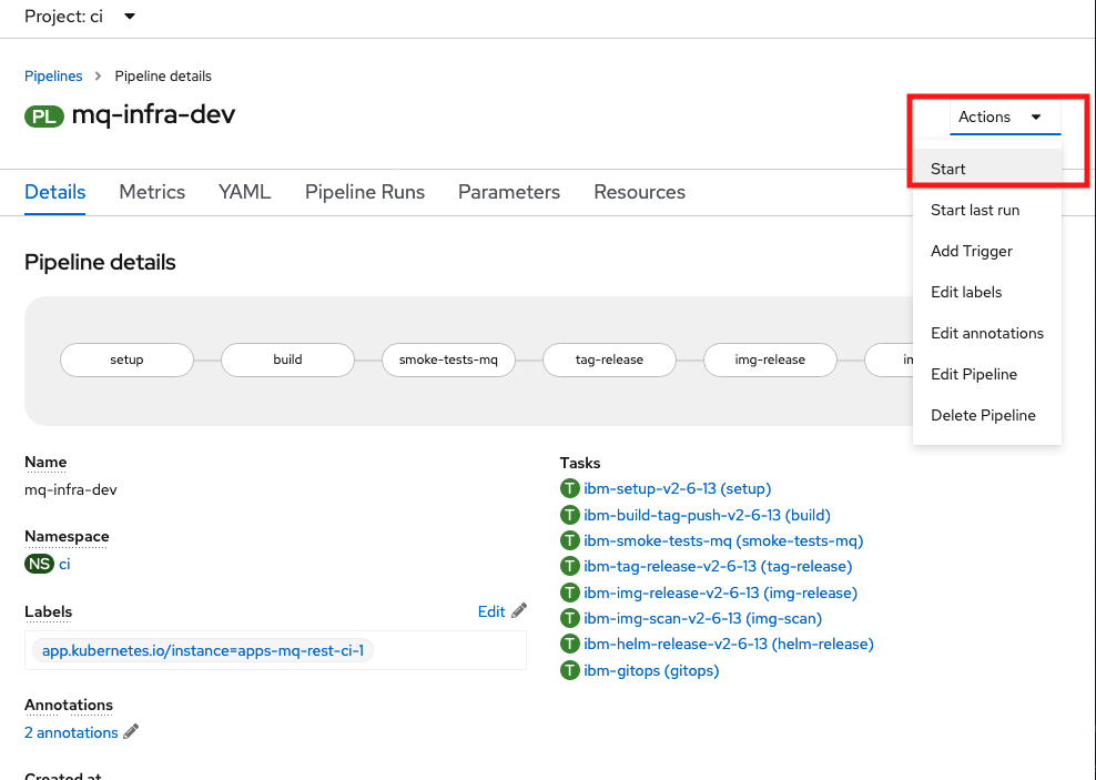 openshift-mq-infra-dev-pipeline